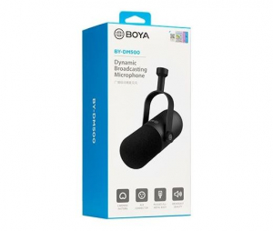 Boya BY-DM500 dinamikus broadcast-mikrofon